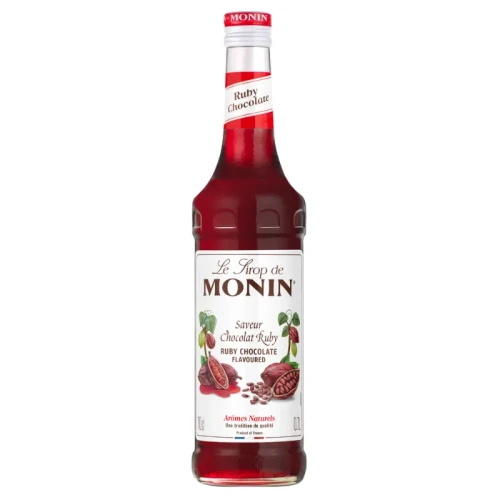 Monin Ruby Chocolate - Syrop o smaku Czekolady Rubinowej 0,7L