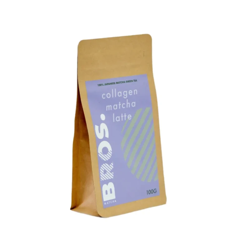 Collagen Matcha Latte Matcha Bros - zielona herbata z kolagenem morskim 100g