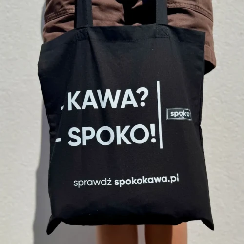 Spoko Torba Bawełniana - czarna