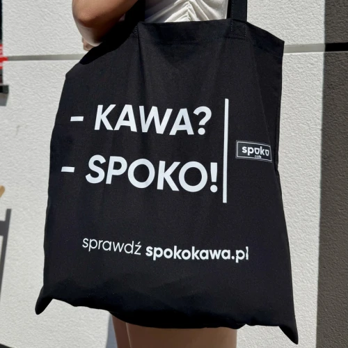 Spoko Torba Bawełniana - czarna