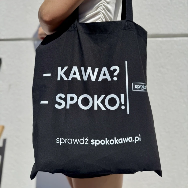 Spoko Torba Bawełniana - czarna
