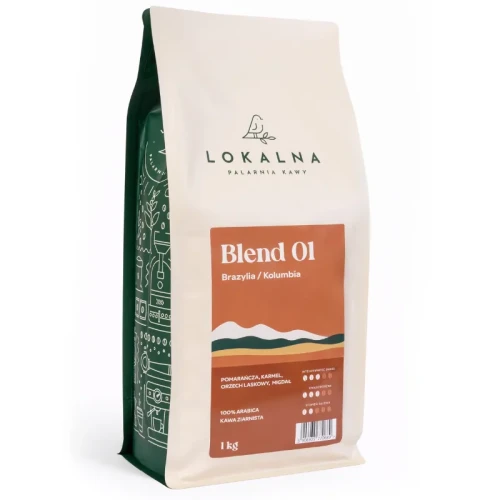 Blend 01 Espresso Lokalna Palarnia Kawy - kawa ziarnista 1kg