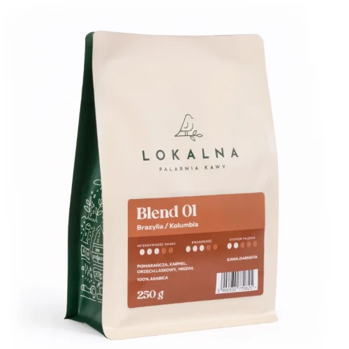 Blend 01 Espresso Lokalna Palarnia Kawy - kawa ziarnista 250g.webp