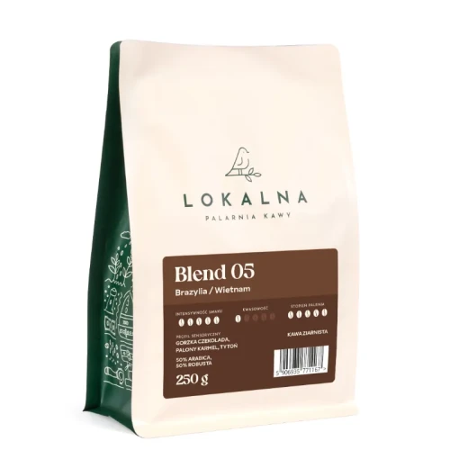 Blend 05 Espresso Lokalna Palarnia Kawy - kawa ziarnista 250g