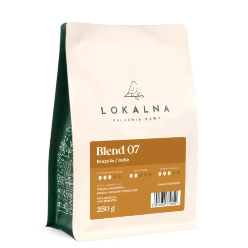 Blend 07 Espresso Lokalna Palarnia Kawy - kawa ziarnista 250g