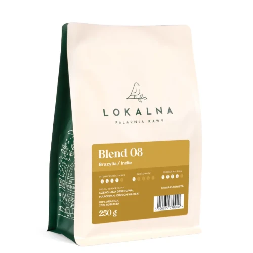 Blend 08 Espresso Lokalna Palarnia Kawy - kawa ziarnista 1kg