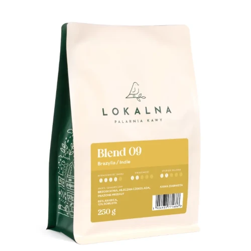 Blend 09 Espresso Lokalna Palarnia Kawy - kawa ziarnista 250g