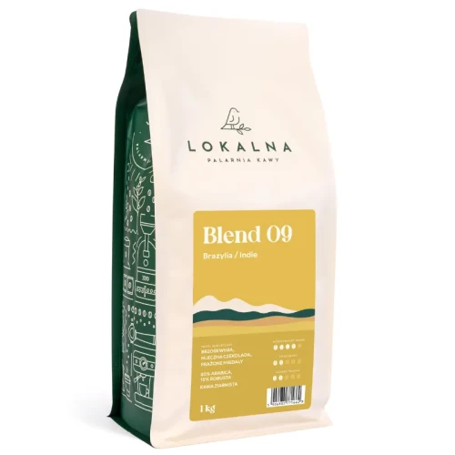 Blend 09 Espresso Lokalna Palarnia Kawy - kawa ziarnista 1kg