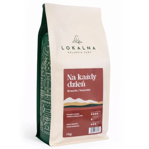 Na Każdy Dzień Espresso Lokalna Palarnia Kawy - kawa ziarnista 1kg