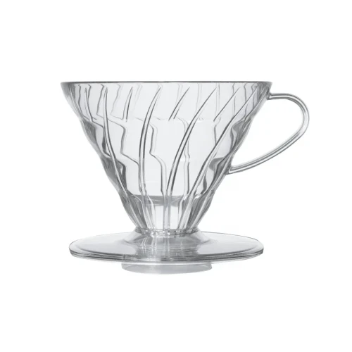 Hario plastikowy Dripper V60-02 - Przezroczysty
