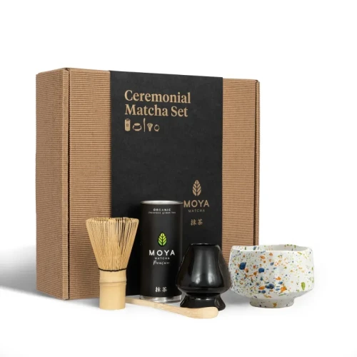 Moya Matcha - Zestaw Kusama z matchą tradycyjną