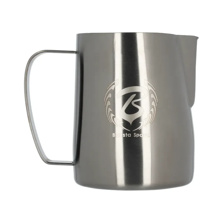 Barista Space - dzbanek do spieniania mleka - Czarny 600 ml