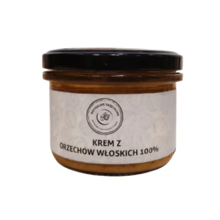 Krem z orzechów włoskich 100% 180g - Naturalnie Orzechowe