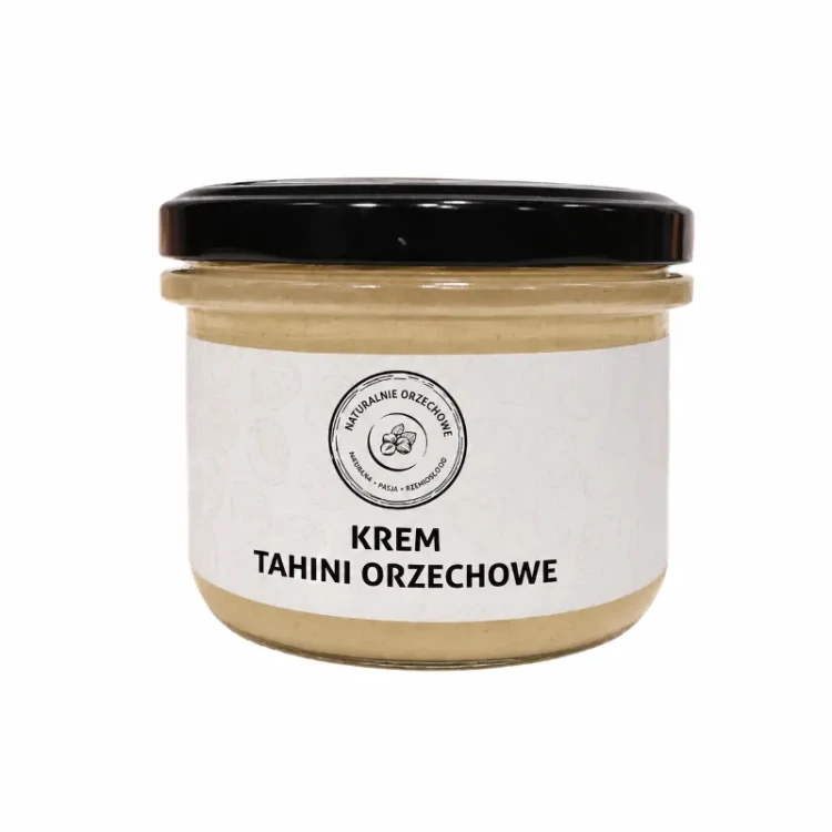 Krem Tahini orzechowe 180g - Naturalnie Orzechowe