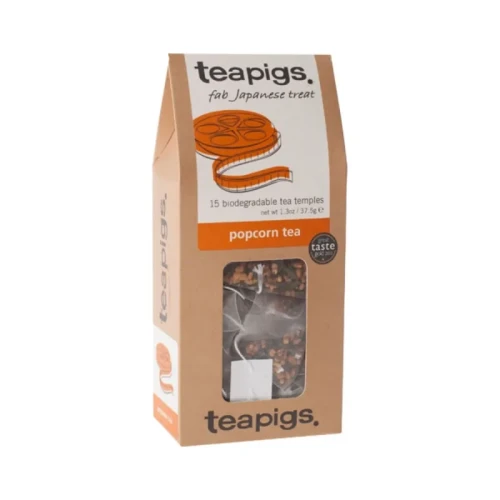 Teapigs Popcorn Tea - zielona herbata (15 piramidek)