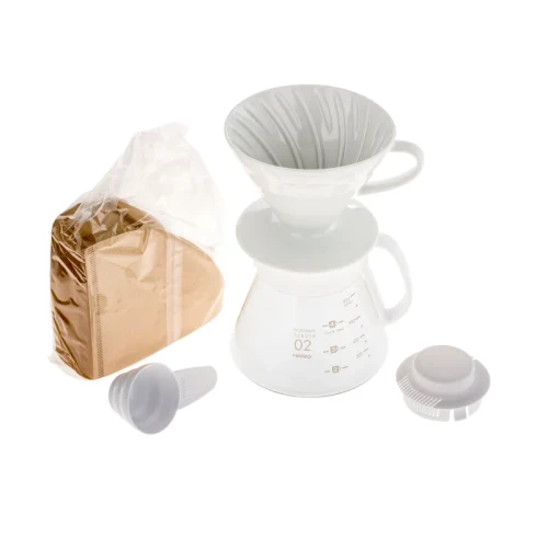 Hario zestaw V60 Dripper ceramiczny 02 + serwer + filtry2-800x800.webp