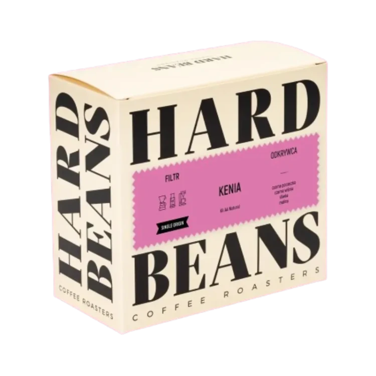 Hard Beans Kenia Kii AA Natural Filter - kawa ziarnista 250g