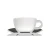 Club House Filiżanka do cappuccino Tulipano - Czarny Mat 210ml