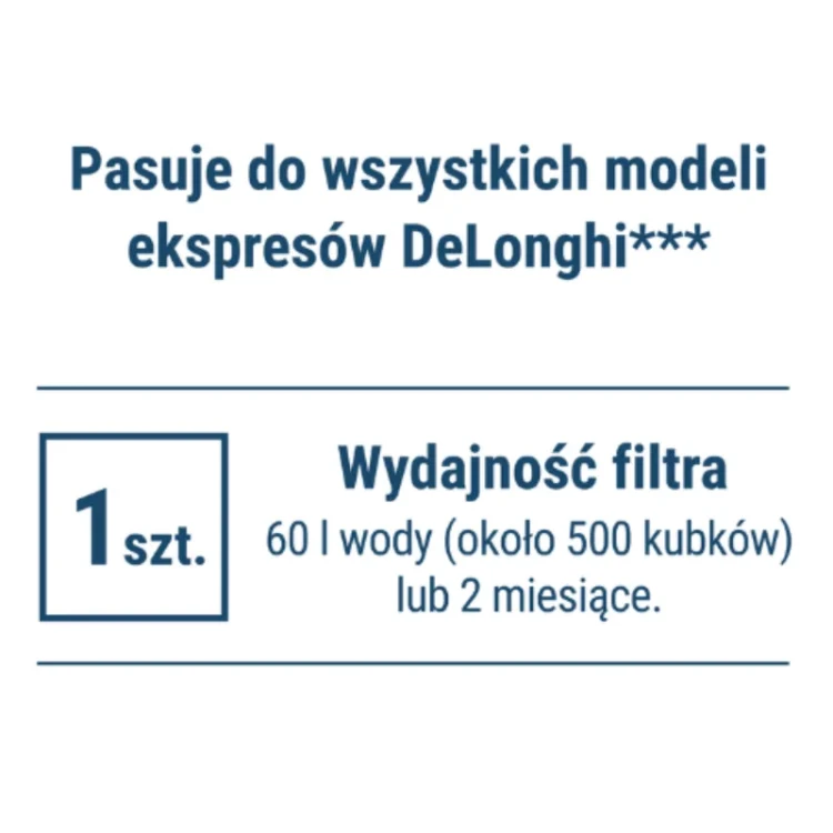 Filtr do ekspresu DeLonghi (zamiennik) – COFFIX CF106