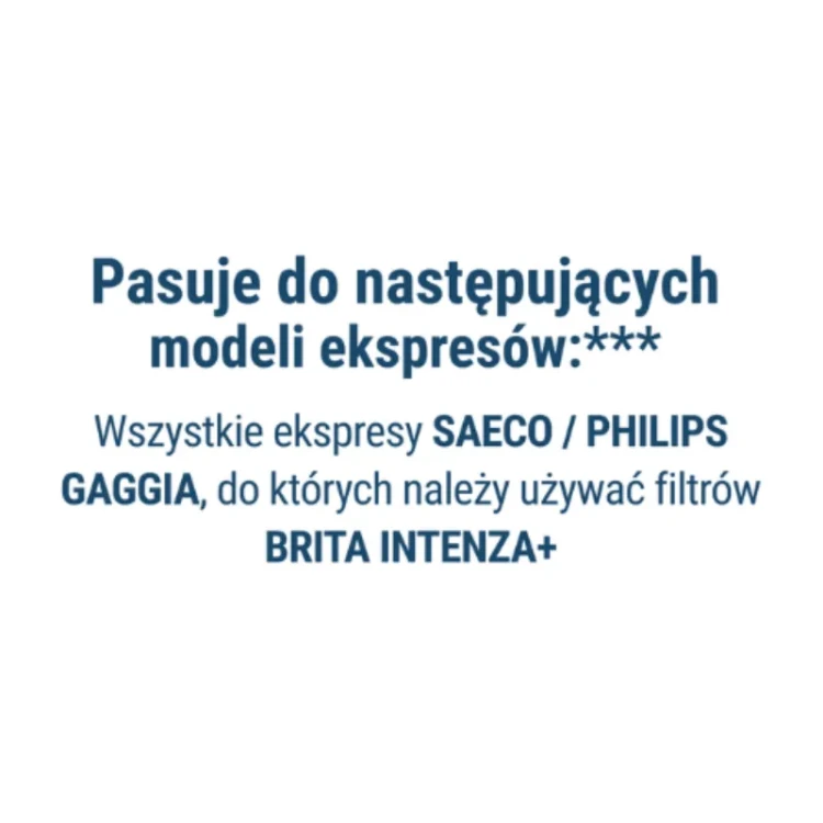 Filtr do ekspresu SAECO PHILIPS Intenza+ (zamiennik) – COFFIX CF105