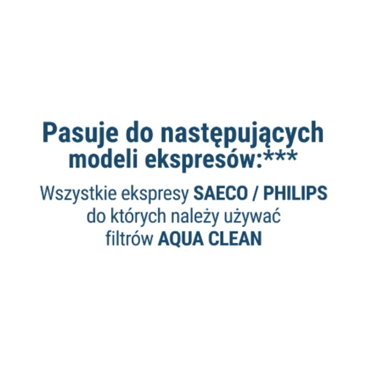Filtr do ekspresu Philips / Saeco AquaClean (zamiennik) – COFFIX