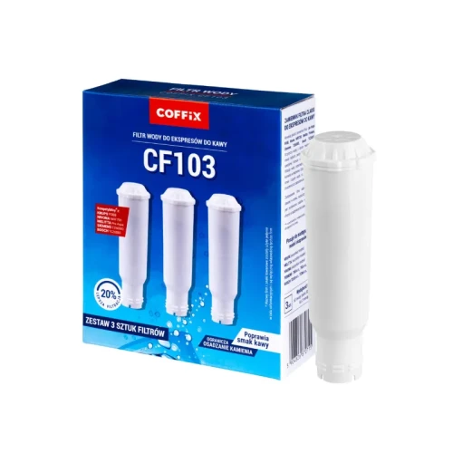 Filtr do ekspresu Melitta Nivona Krups Bosch Siemens - zamiennik 3 szt. - COFFIX CF103