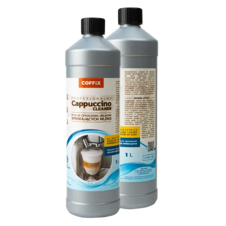 Płyn do czyszczenia systemu mlecznego - Cappuccino Cleaner 1L - COFFIX