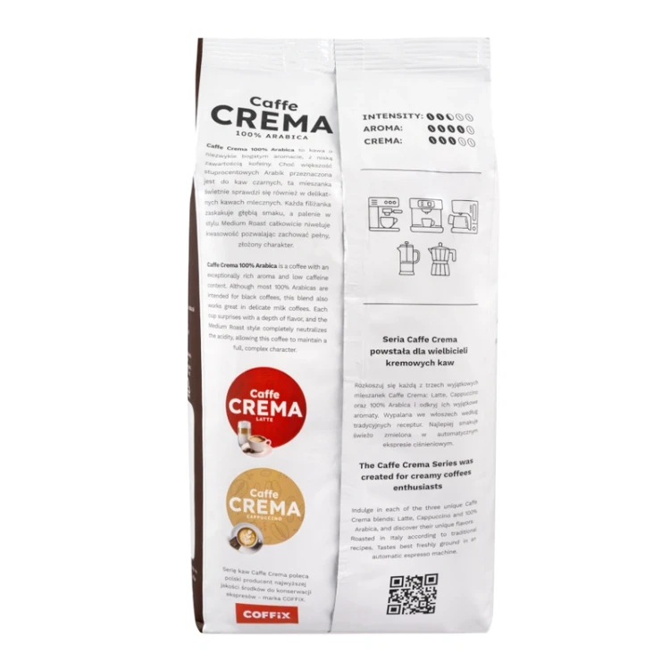 Caffe Crema 100% Arabica Espresso - kawa ziarnista 1kg4.webp