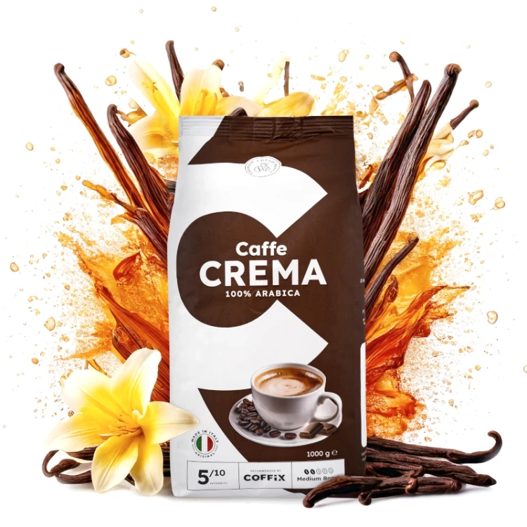 Caffe Crema 100% Arabica Espresso - kawa ziarnista 1kg