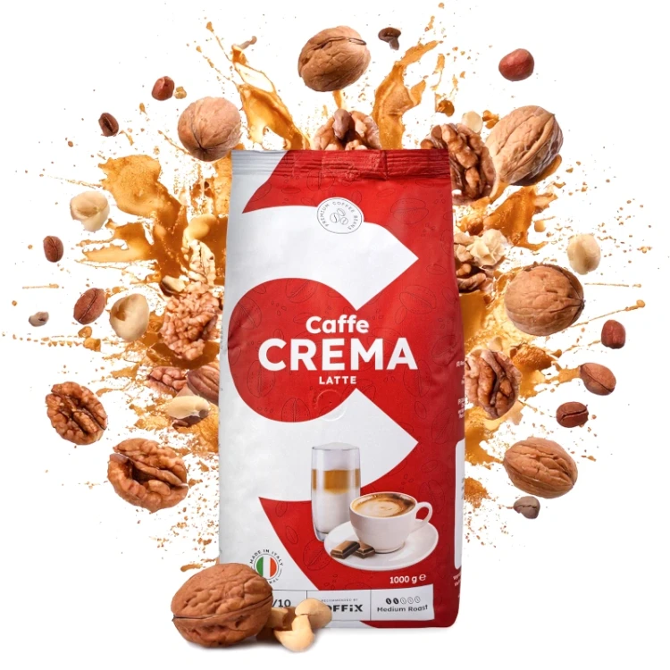 Caffe Crema LATTE Espresso - kawa ziarnista 1kg