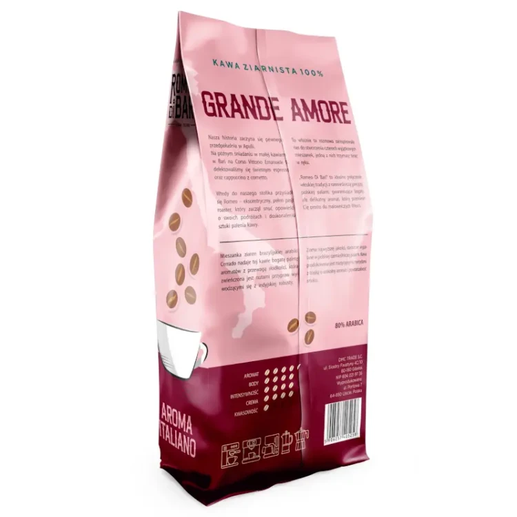 Romeo Di Bari Grande Amore Espresso - kawa ziarnista 1kg