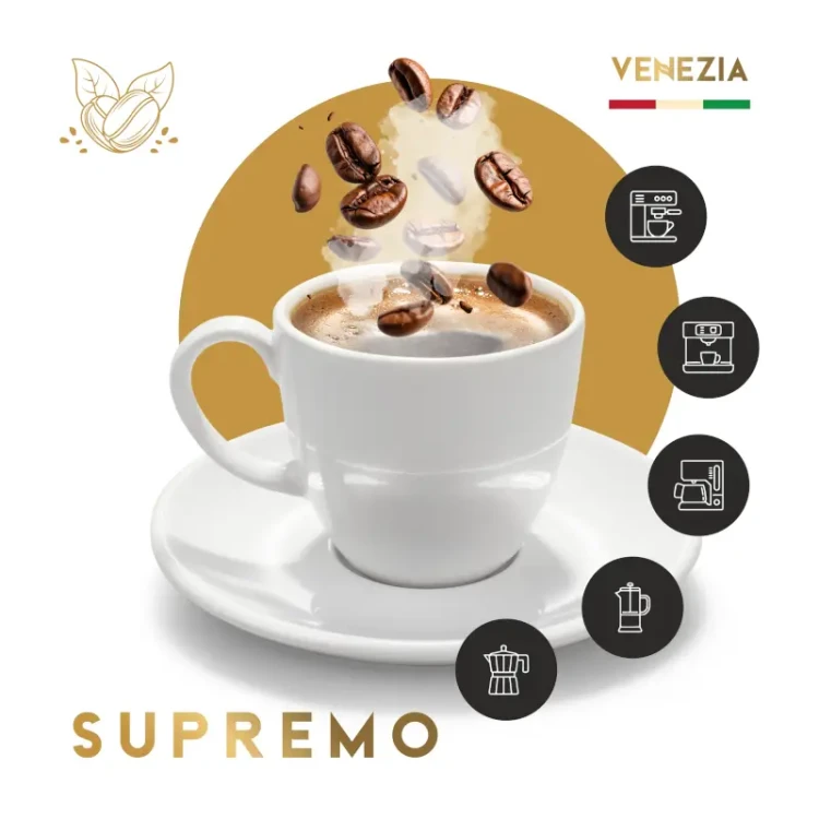 Venezia Supremo Espresso - kawa ziarnista 1kg