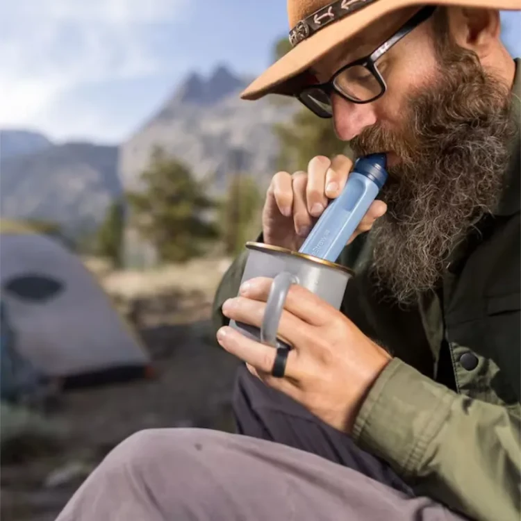 LifeStraw Peak Personal - Słomka filtrująca do wody - Mountain Blue