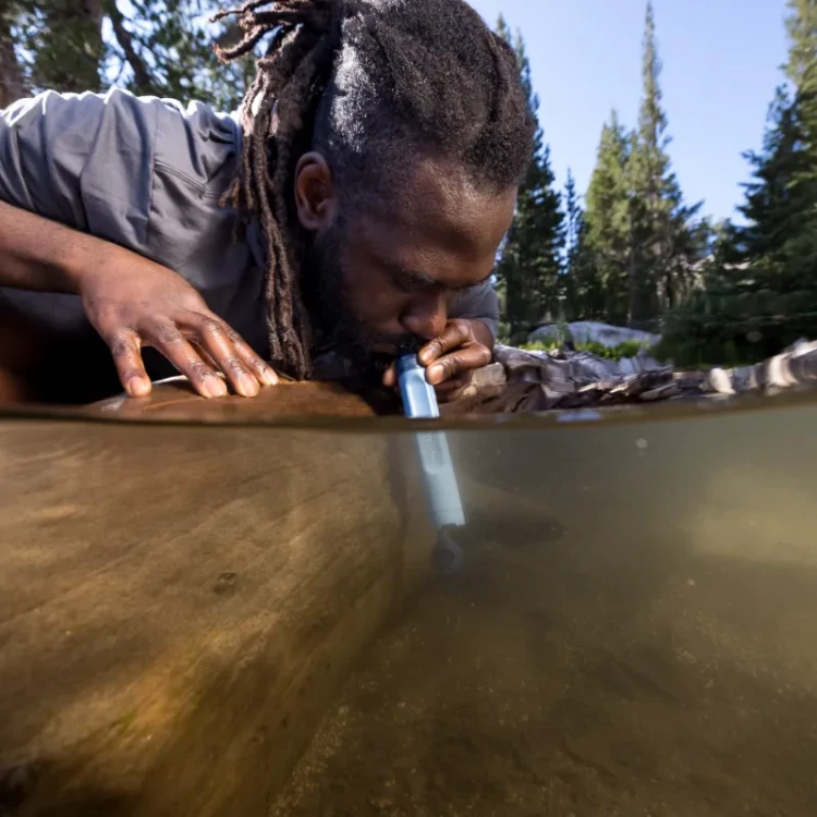 LifeStraw Peak Personal - Słomka filtrująca do wody - Mountain Blue