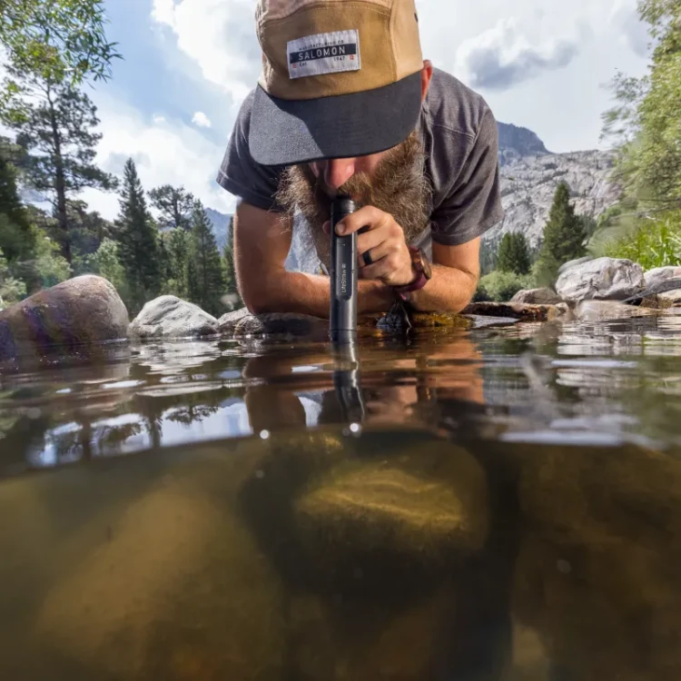 LifeStraw Peak Personal - Słomka filtrująca do wody - Dark Gray