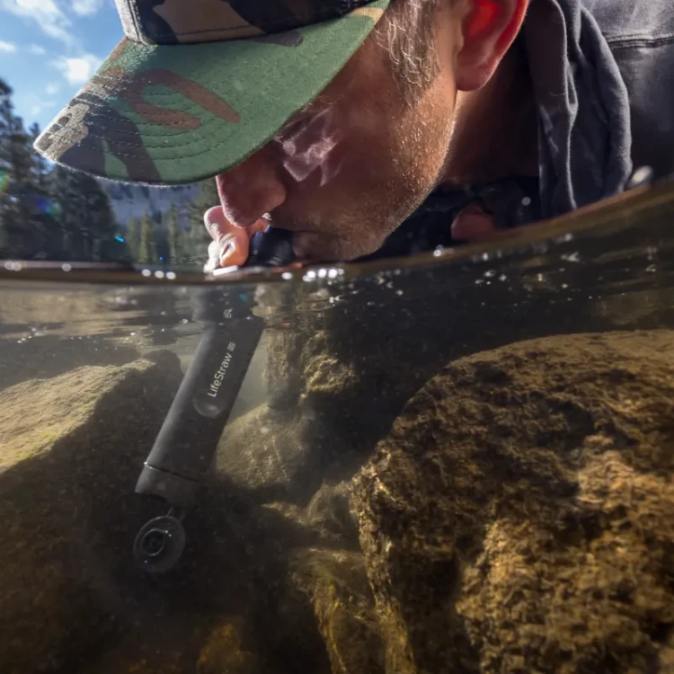LifeStraw Peak Personal - Słomka filtrująca do wody - Dark Gray