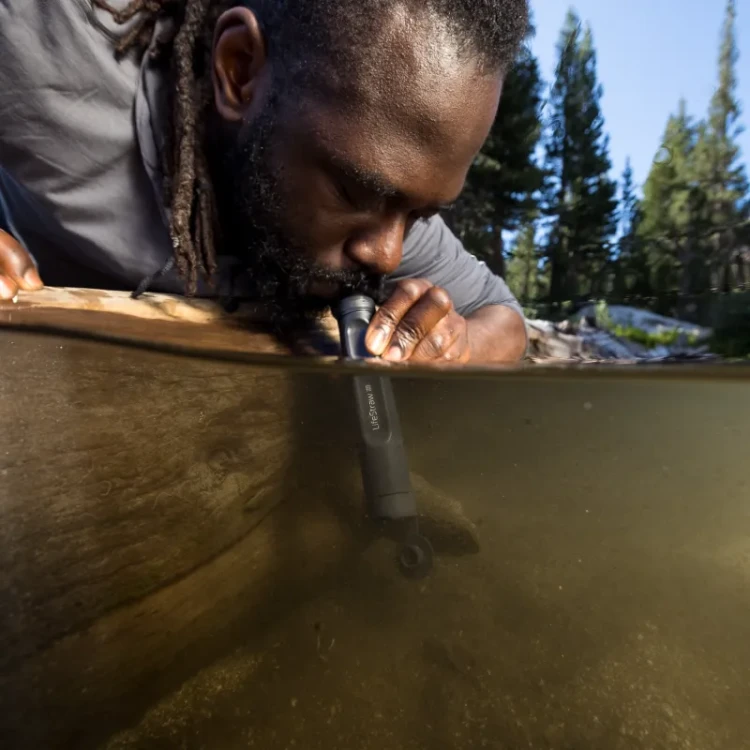 LifeStraw Peak Personal - Słomka filtrująca do wody - Dark Gray