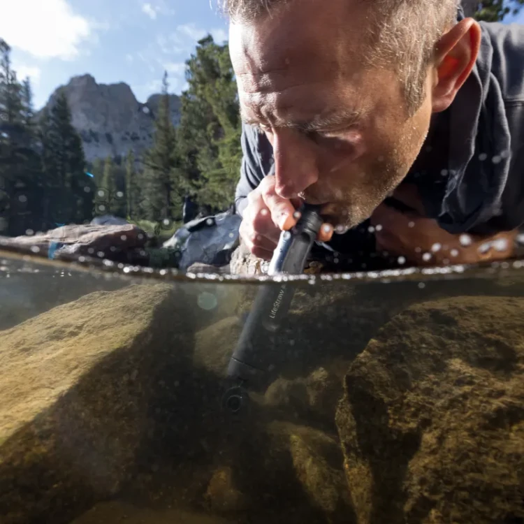 LifeStraw Peak Personal - Słomka filtrująca do wody - Dark Gray