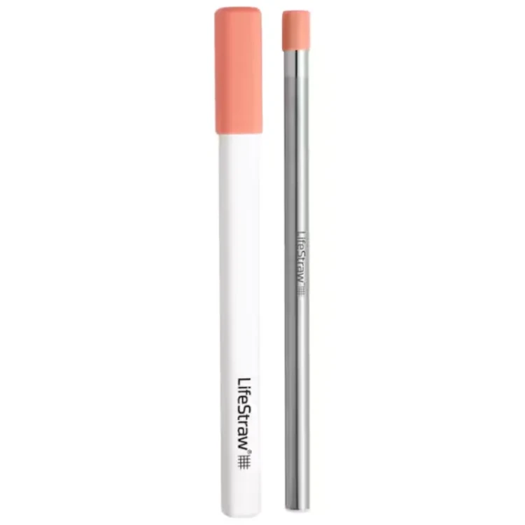 LifeStraw Słomka filtrująca do wody z etui - Apricot