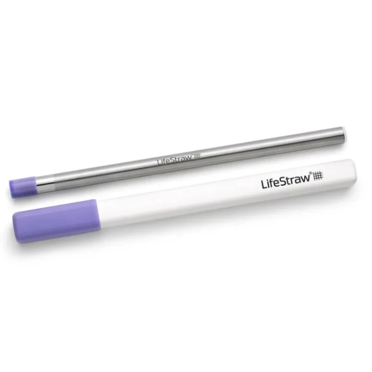 LifeStraw Słomka filtrująca do wody z etui - Thist Purple
