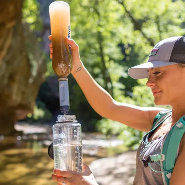 LifeStraw Peak Solo - Słomka filtrująca do wody - Mountain Blue