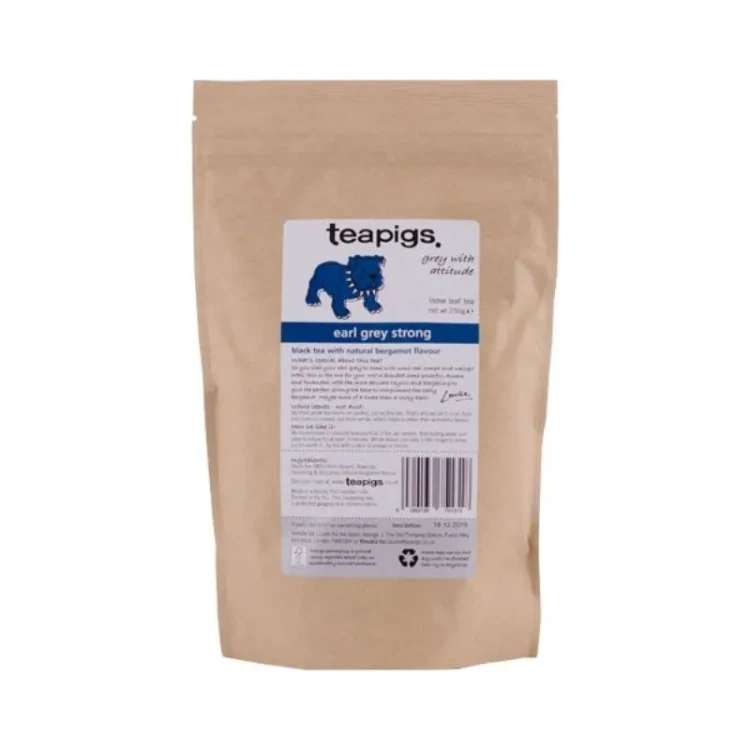 Teapigs Earl Grey Strong - Herbata Czarna Sypana 250g