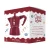 Bialetti Moka Express 3tz Candyland czerwona - kawiarka