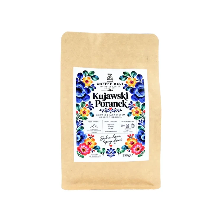 Kujawski Poranek Coffee Belt Espresso - kawa ziarnista 250g