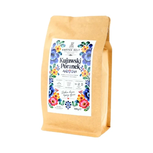 Kujawski Poranek Coffee Belt Espresso - kawa ziarnista 500g