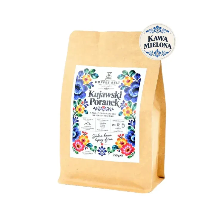 Kujawski Poranek Coffee Belt Espresso - kawa mielona 250g
