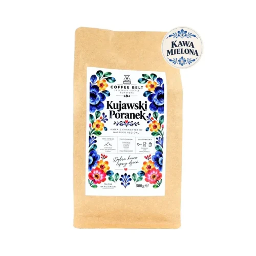 Kujawski Poranek Coffee Belt Espresso - kawa mielona 500g
