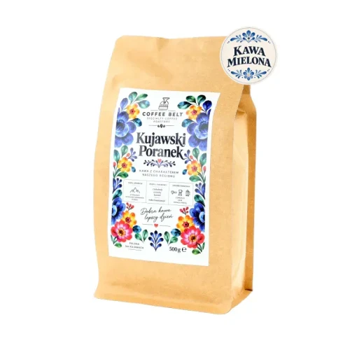 Kujawski Poranek Coffee Belt Espresso - kawa mielona 500g