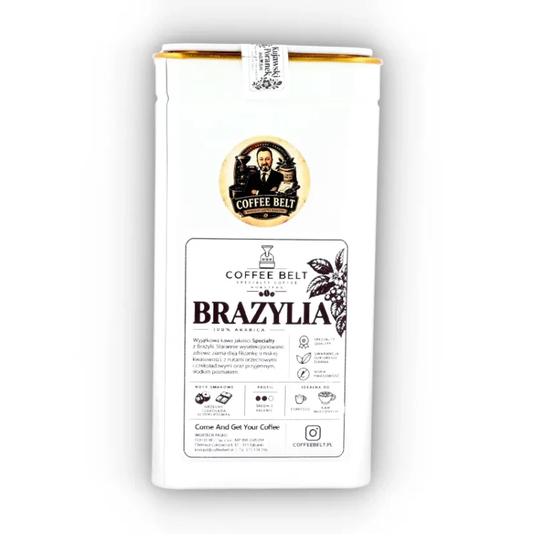 Kujawski Poranek Coffee Belt Espresso - kawa ziarnista puszka 500g